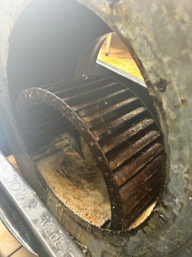 Maschinenteile hochdruckreinigen